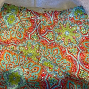 MR TURK Rainbow Funky Print cotton PANTS - Size 30